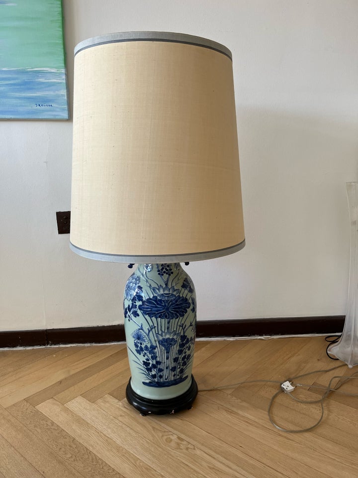 Bordlampe, Keramik , 40 år gl.