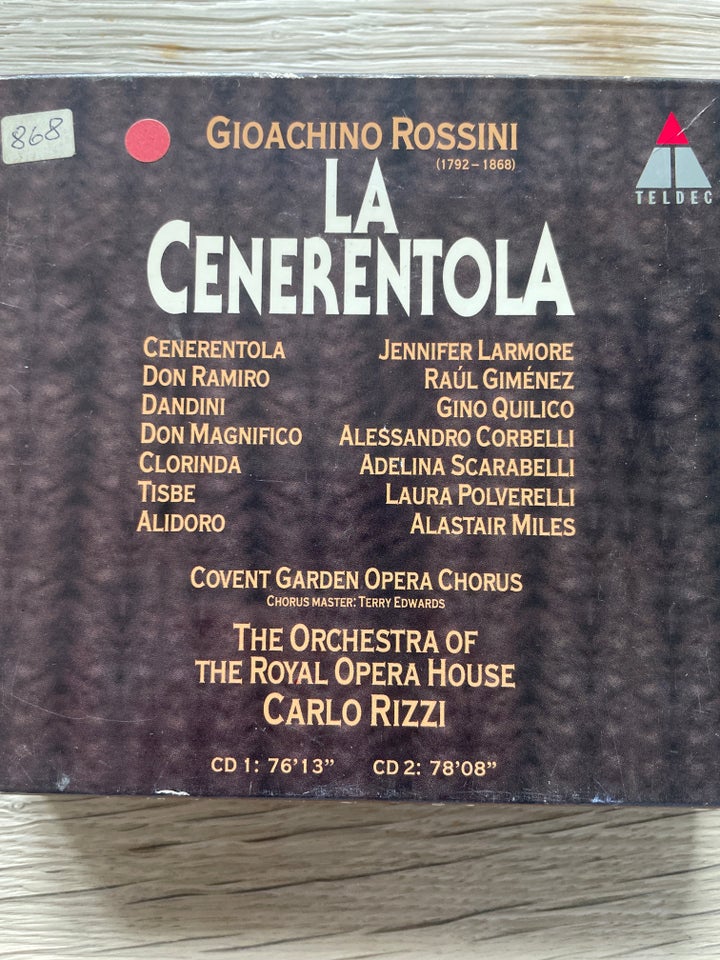 Rossini: La Cenerentola, opera