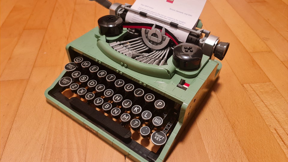 Lego Ideas, 21327 Typewriter