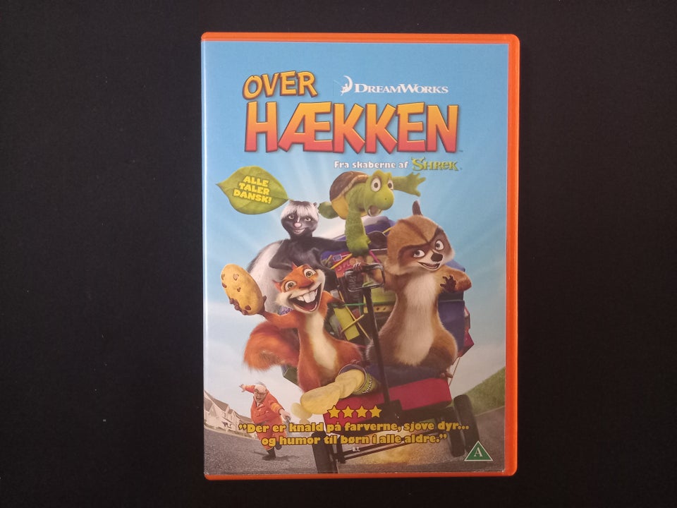 Over Hækken , DVD, animation