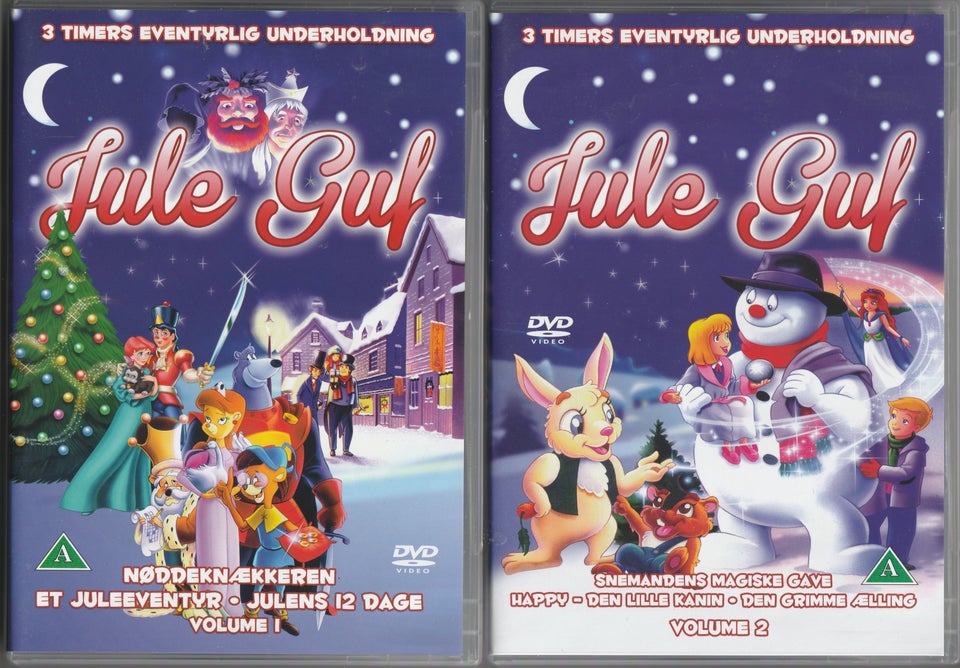 Jule Guf Volume 1+2, DVD, tegnefilm