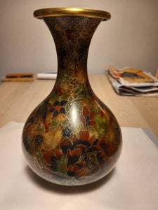 Cloisonne vase