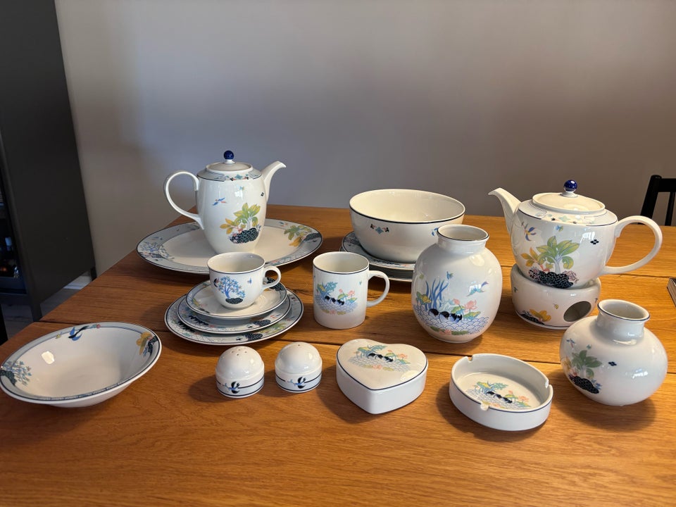 Porcelæn, Servicesæt, Blue Garden