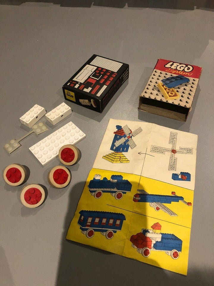 Lego System 400 MED KASSE OG