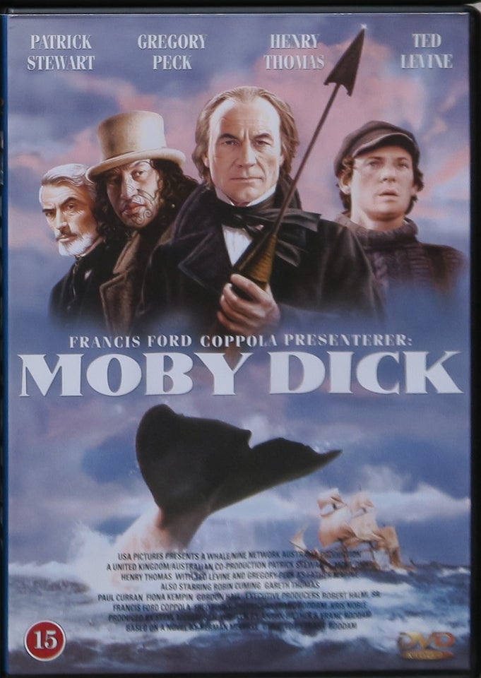 Solgt! Moby Dick, DVD, thriller