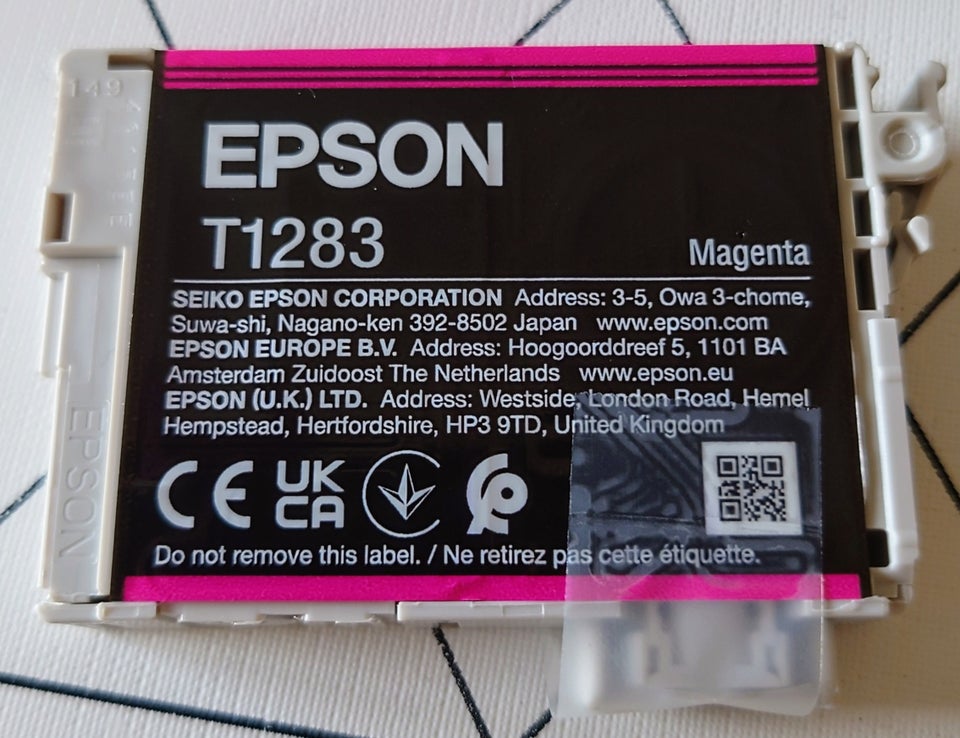 Blækpatroner m farve Epson