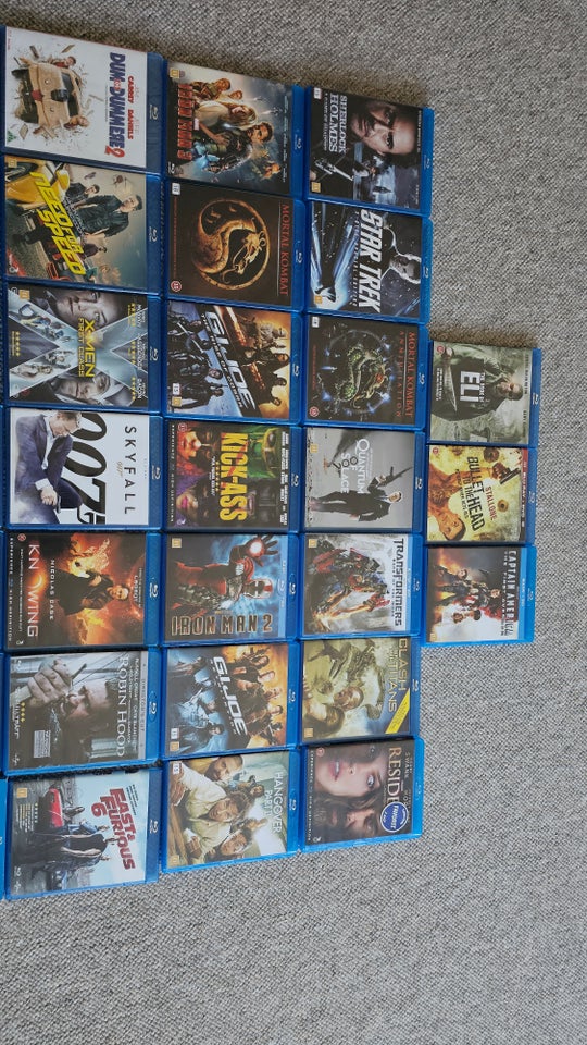 Blu Ray samling sælges, Blu-ray,