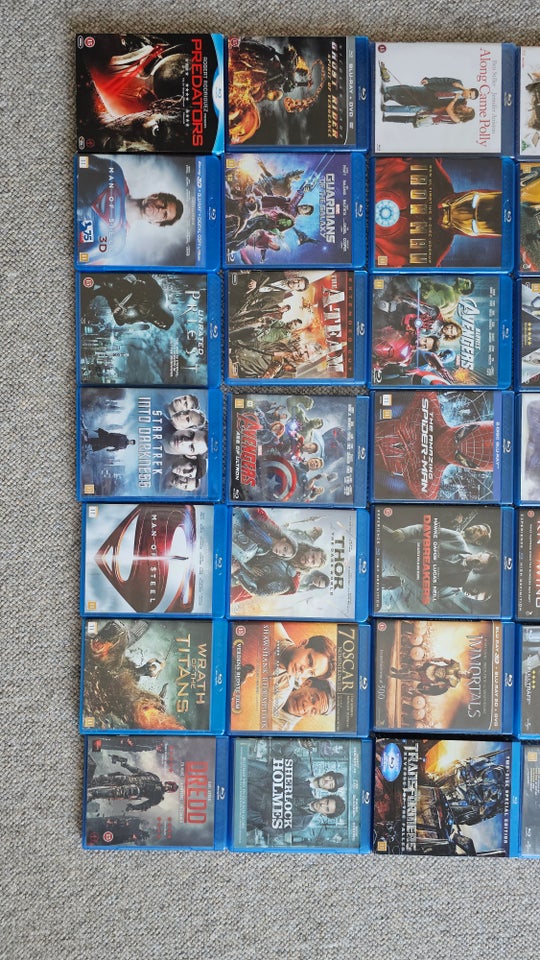 Blu Ray samling sælges, Blu-ray,