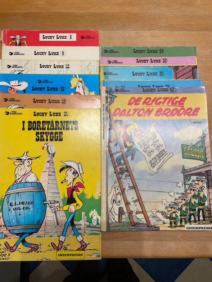 Lucky Luke, se tekst, Morris 