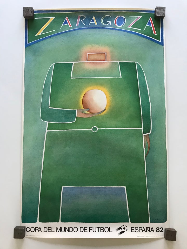 Plakater motiv: Fodbold vm 1982