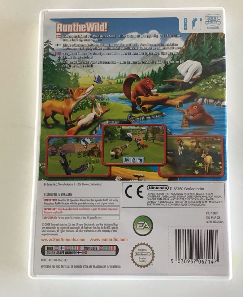 SimAnimals Nintendo Wii