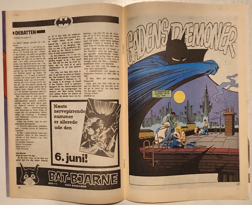 Batman nr. 14 1990, Tegneserie