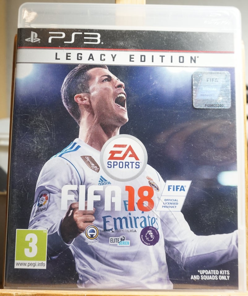 FIFA 18 Legacy Edition, PS3