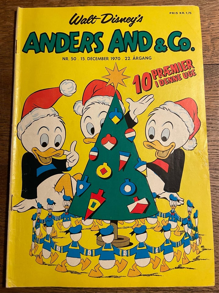 Anders And 1970 nr. 50 inkl.