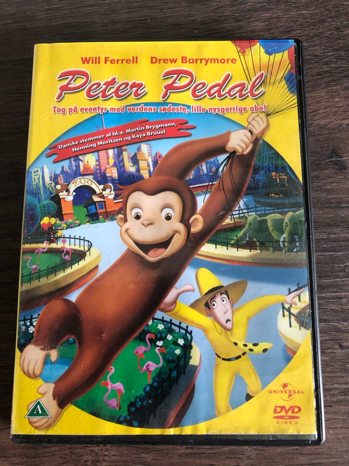 Peter Pedal, DVD, tegnefilm