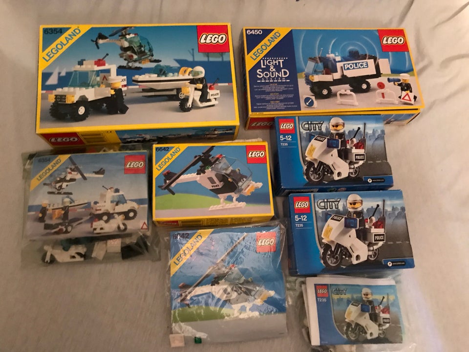 Lego andet 6354 + 6450 + 6642 + 7235