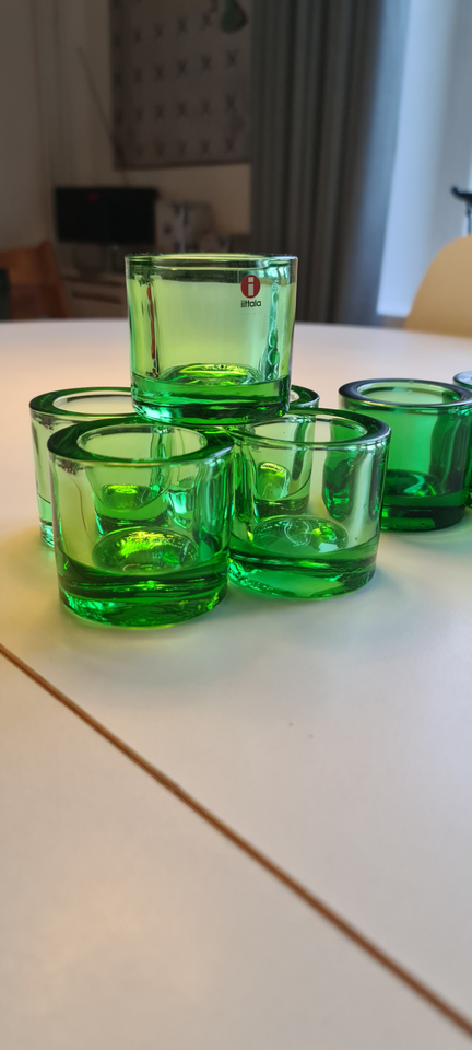 Glas Fyrfadsstager Kivi Iittala