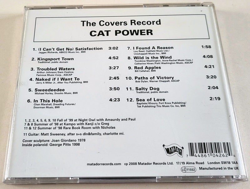 Cat Power : The covers record, rock