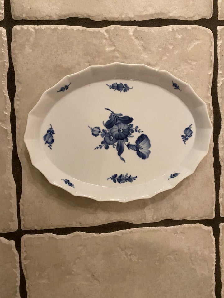 Porcelæn Oval fad Royal