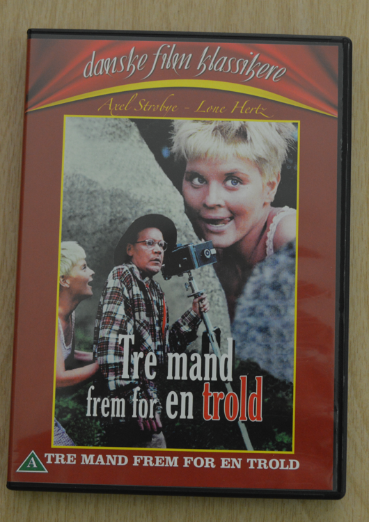 Tre mand frem for en trold, DVD,