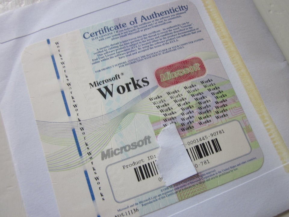 Works 2000 Microsoft, Office