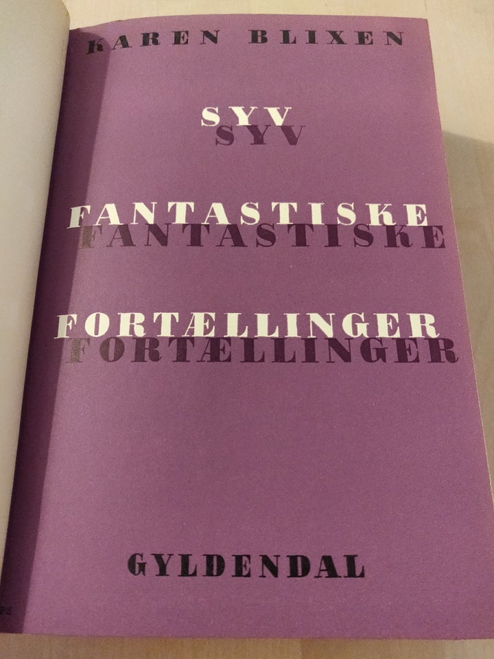 Syv fantastiske fortællinger,