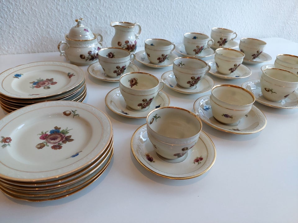 Porcelæn, Kaffestel, sukkerskål