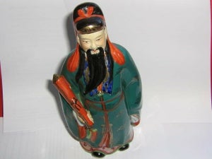 Porcelæn Figur Asiatisk