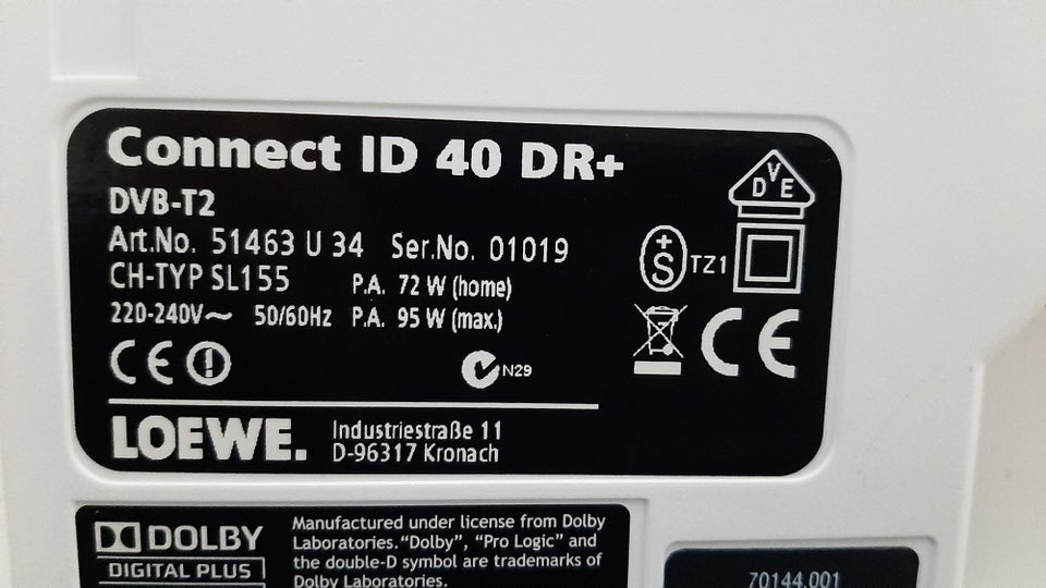 LED, Loewe, Connect ID 40 DR+