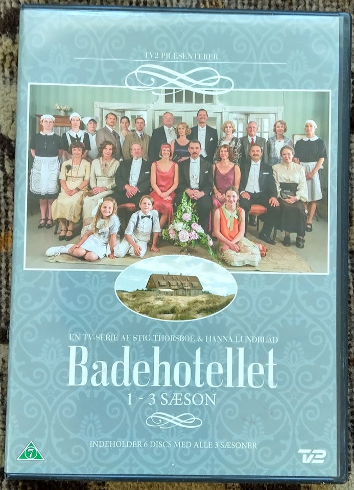 Badehotellet sæson 1 - 3, DVD,