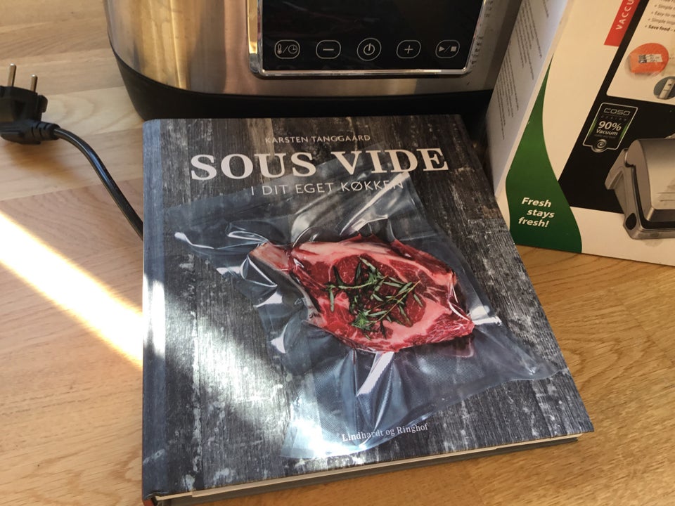 Sous vide maskine og vacuum