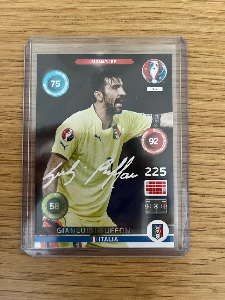 Samlekort Buffon Signatur Panini