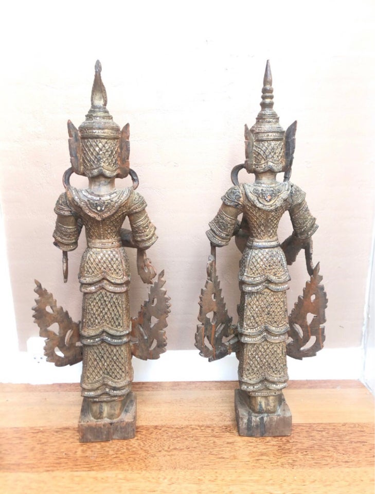 Thailandsk tempelfigur  Træ 150