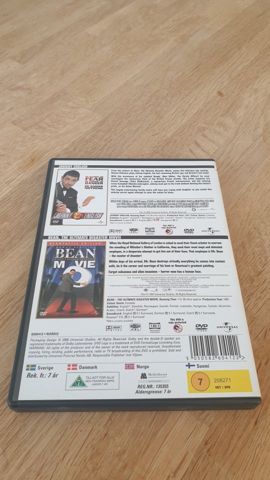 JOHNNY ENGLISH/ BEAN The