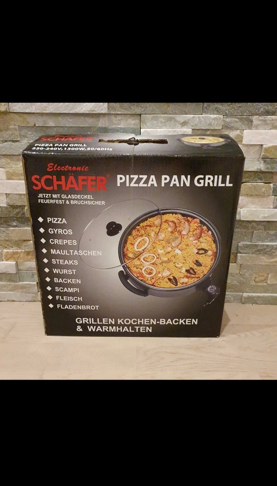 Pizzaovn Elektrisk pande 32 cm i D