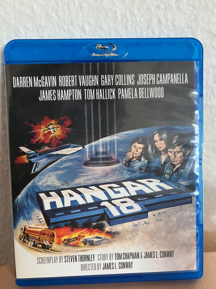 Hangar 18 Blu-Ray sci-fi thriller,