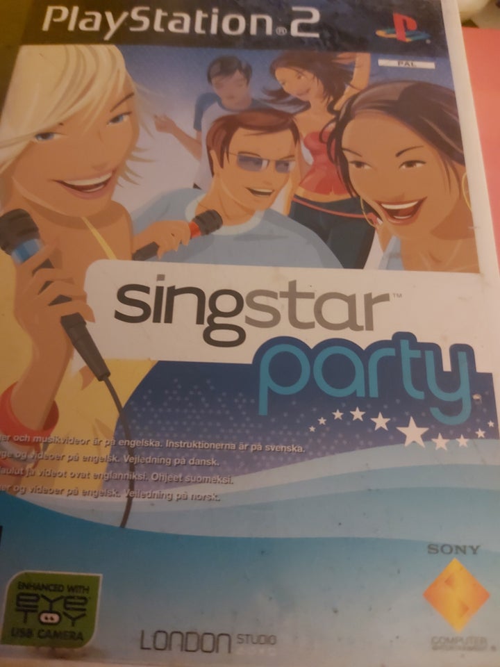 Sing star party, PS2