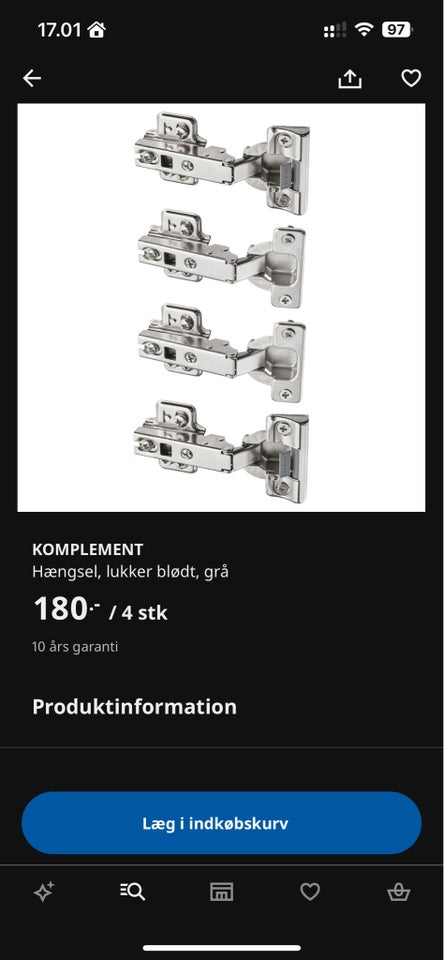 Tilbehør til skabe, IKEA Pax