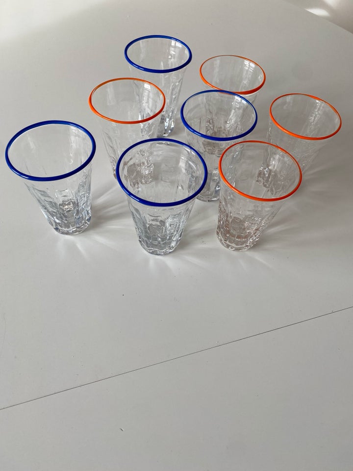 Glas 8 stk Vandglas sælges samlet 