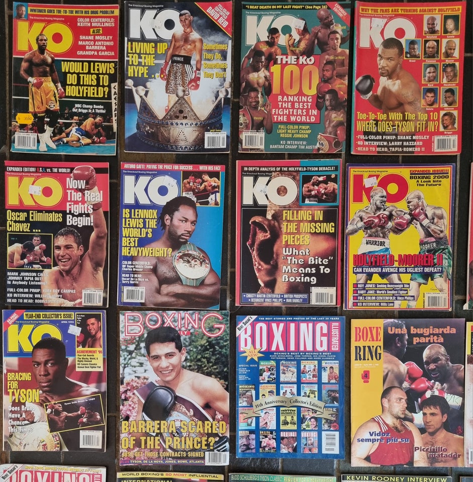 The Ring. KO Magazine. Boxing