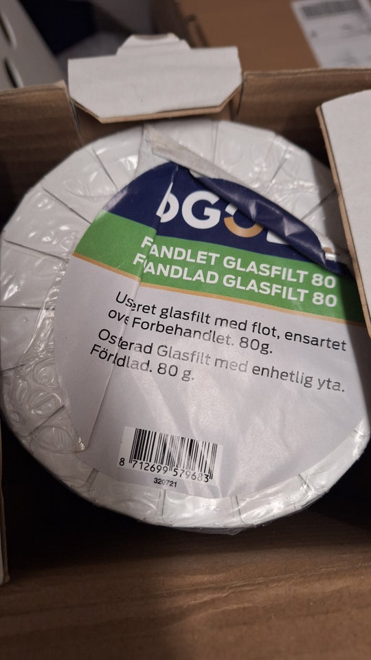 Glasfilt ProgGold 50 m liter