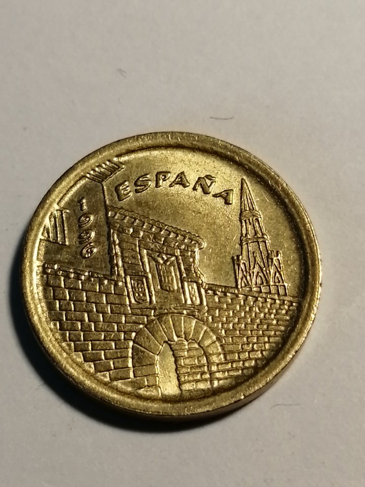 Vesteuropa, mønter, 5 Ptas