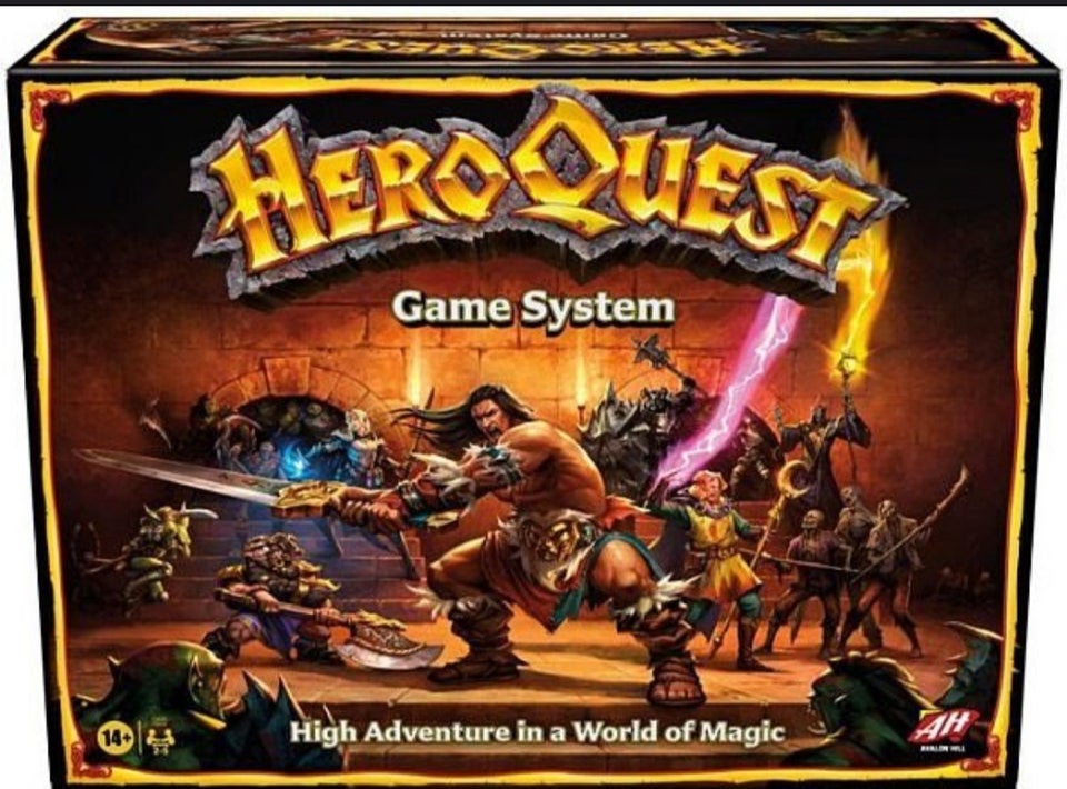 Hero Quest Strategi brætspil