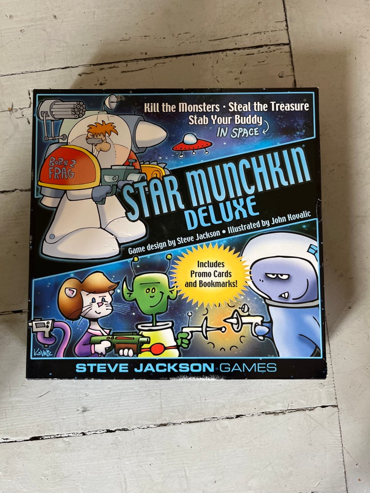 Star Munchkin Deluxe, kortspil