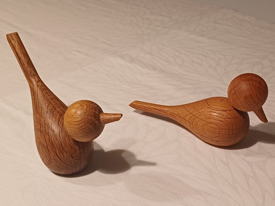 Træfigurer, 2 søde designer fugler