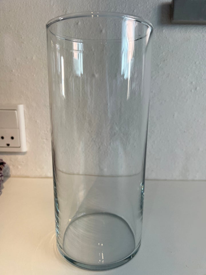 Glas Vase Cylinderformet Vase