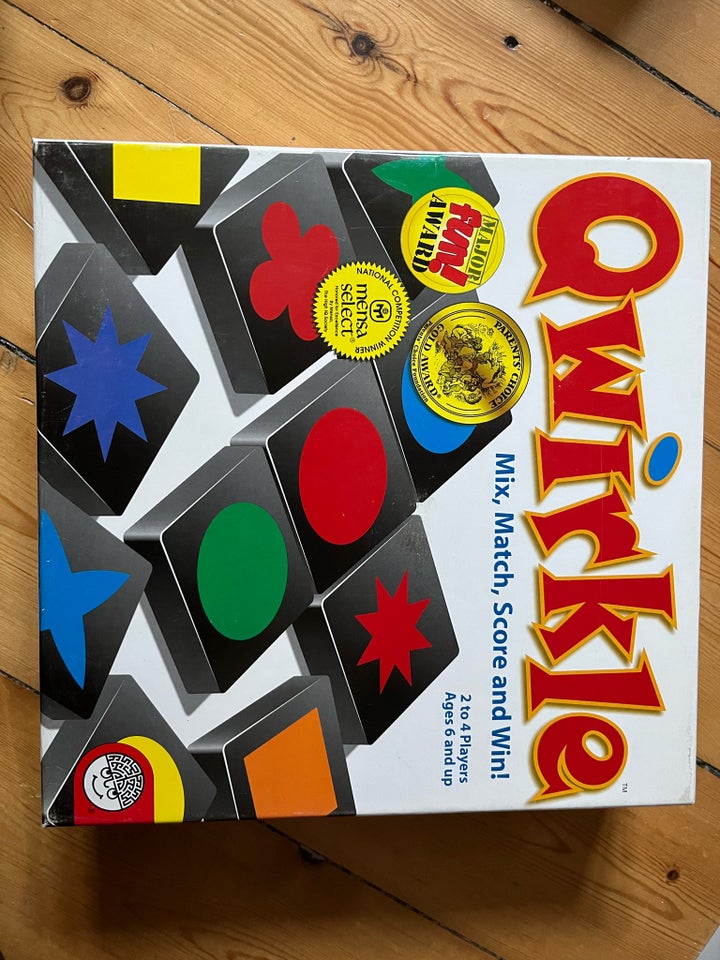 Qwirkle Sjovt familiespil