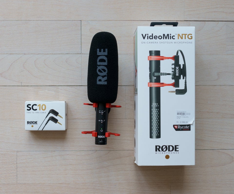 mikrofon, Røde, VideoMic NTG