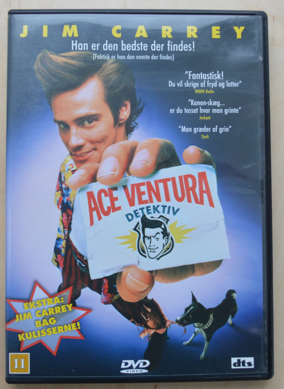 Ace Ventura Pet Detective, DVD,