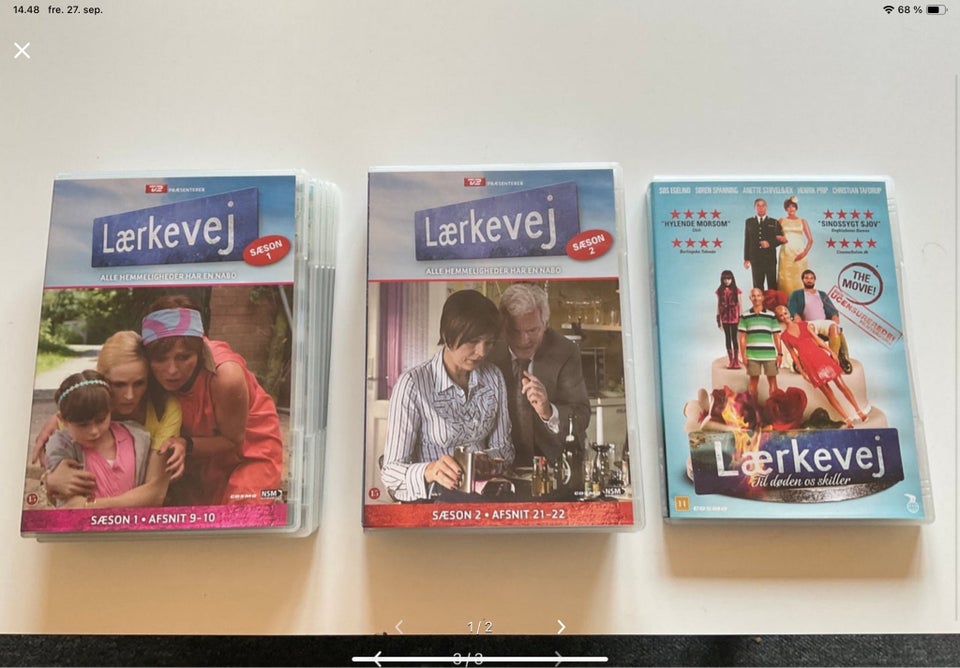 Lærkevej , DVD, TV-serier